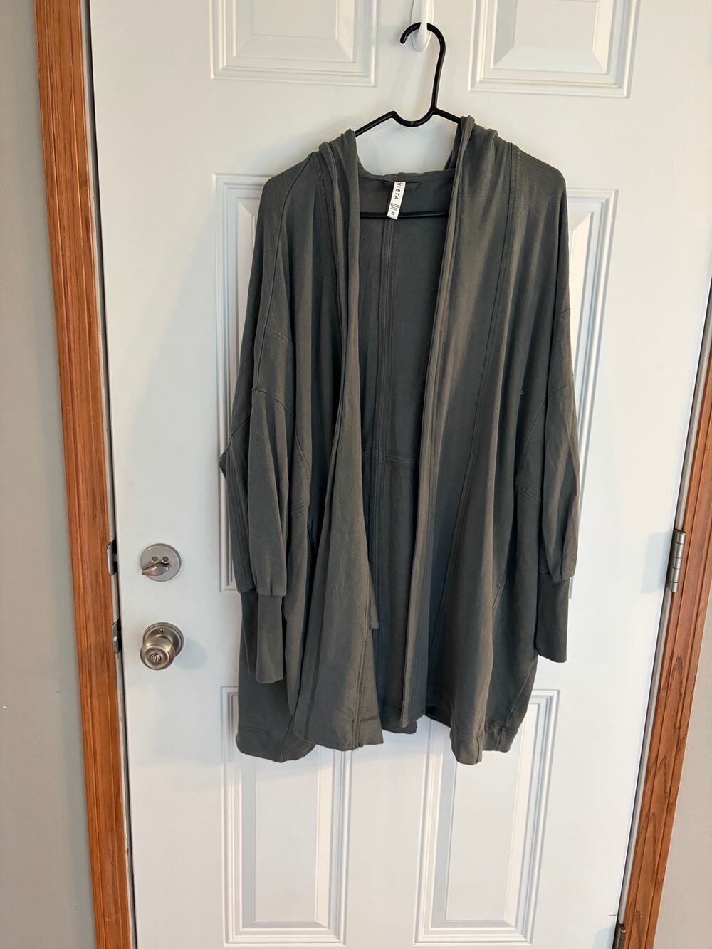 Athleta Mantra Hooded Long Oversized Cardigan Size XS